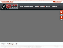 Tablet Screenshot of contractorsales222.com